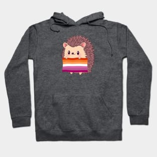 Hedgehog Lesbian Pride Hoodie